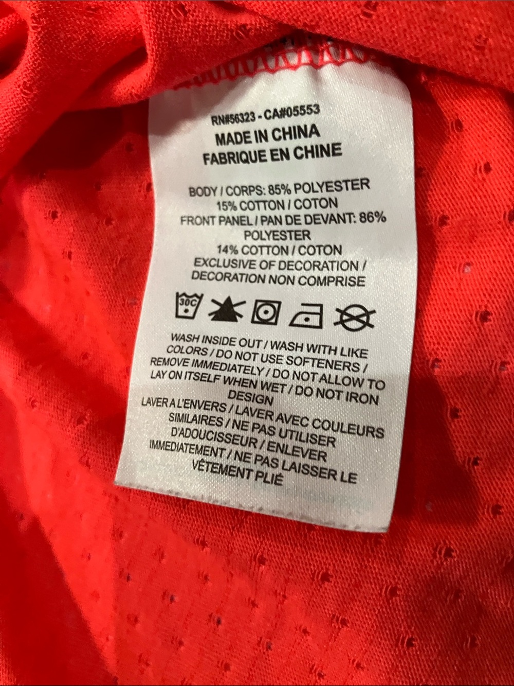 Nike Neon Coral Running Tee with Nike Gray Athletic Shorts Sz M EUC - Picture 10 of 11